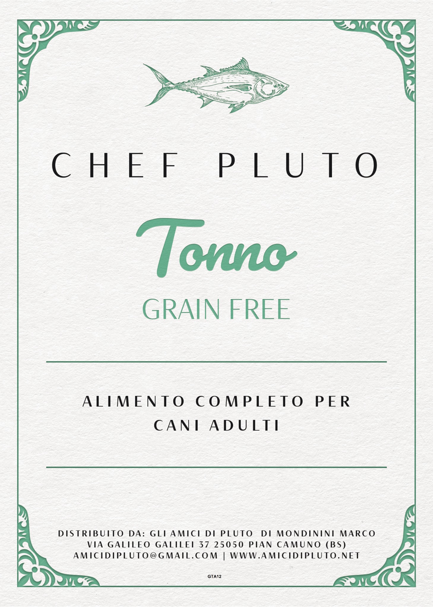 Tonno Grain Free - Tonno grain free con altri pesci e verdure selezionate.